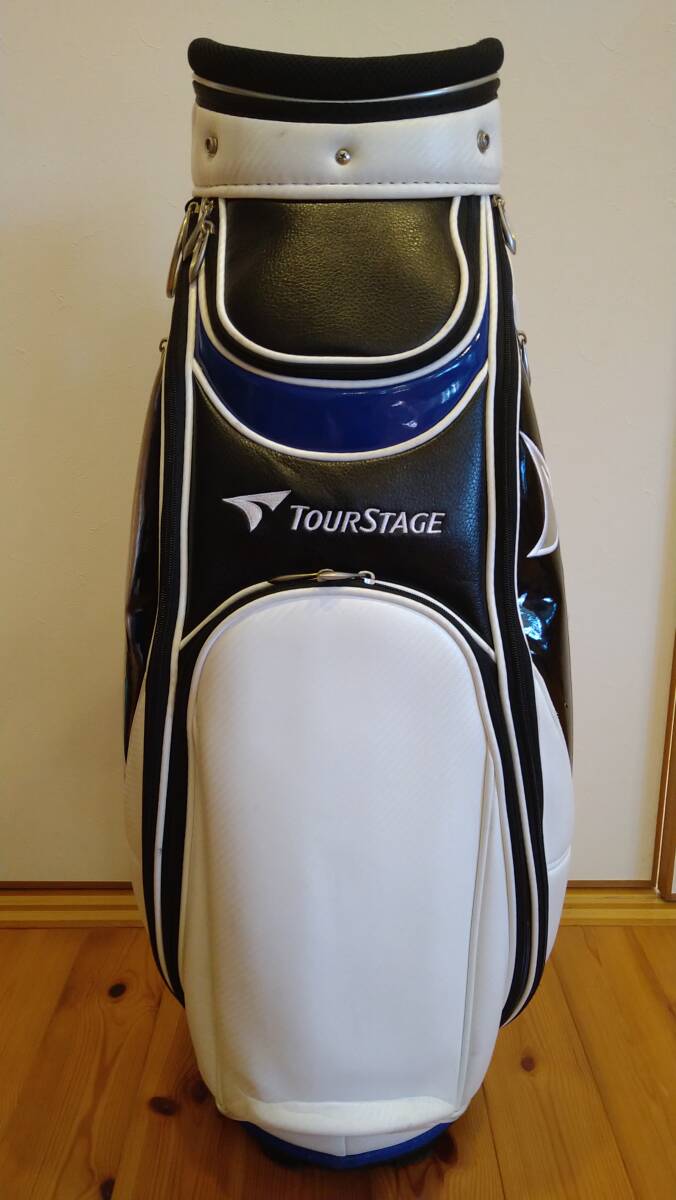 【中古】ブリジストン　ゴルフバッグ　ツアーステージ　TOURSTAGE　キャディバッグ_2