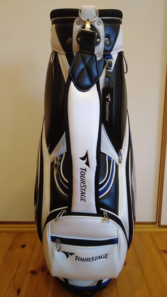 【中古】ブリジストン　ゴルフバッグ　ツアーステージ　TOURSTAGE　キャディバッグ_4