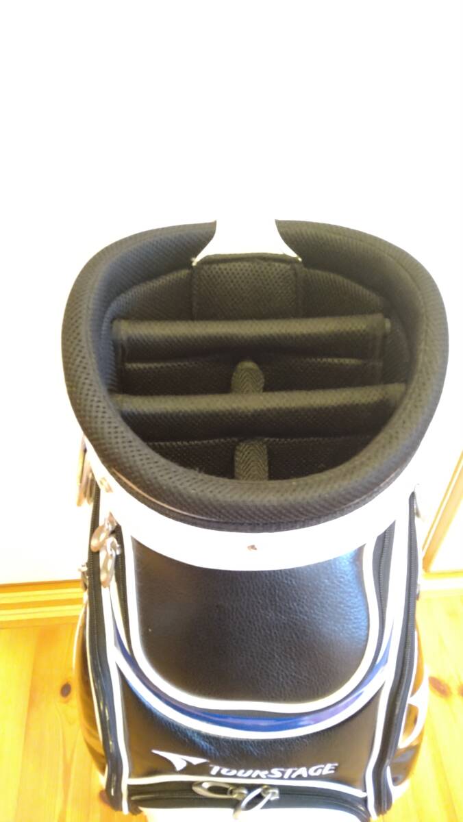 【中古】ブリジストン　ゴルフバッグ　ツアーステージ　TOURSTAGE　キャディバッグ_5