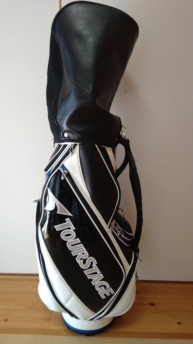 【中古】ブリジストン　ゴルフバッグ　ツアーステージ　TOURSTAGE　キャディバッグ_7