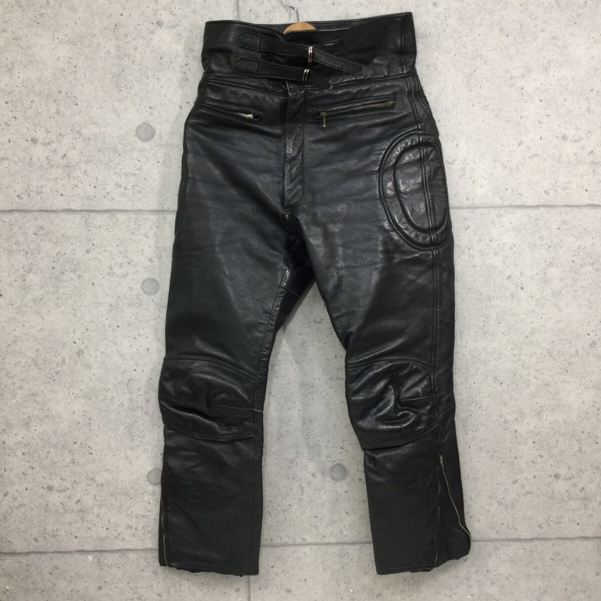 レーシングスーツ】JS Lサイズ レザー 革つなぎ ライディングスーツ 