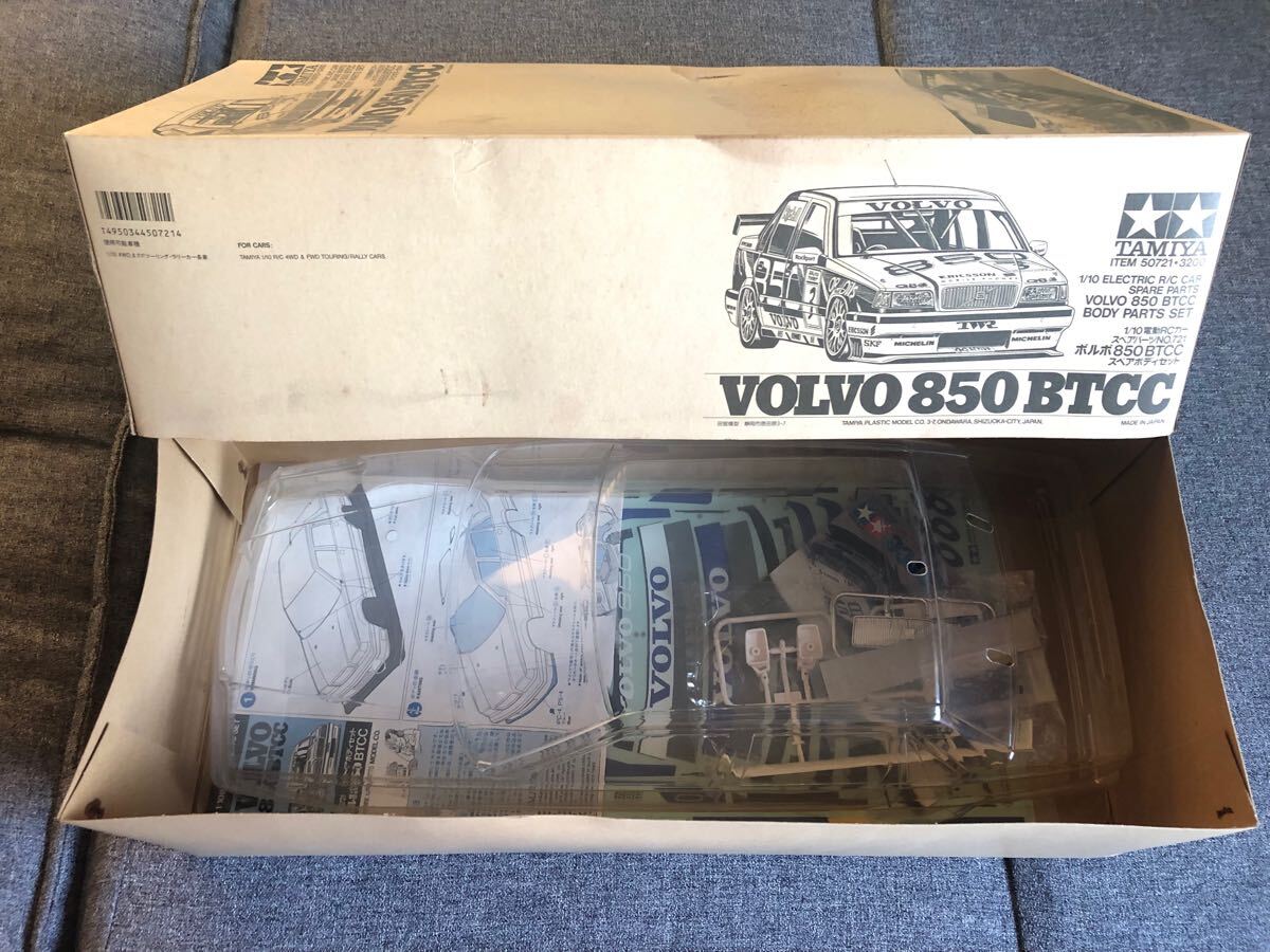 タミヤRC 1/10 ボルボ850 BTCC スペアボディセット_1
