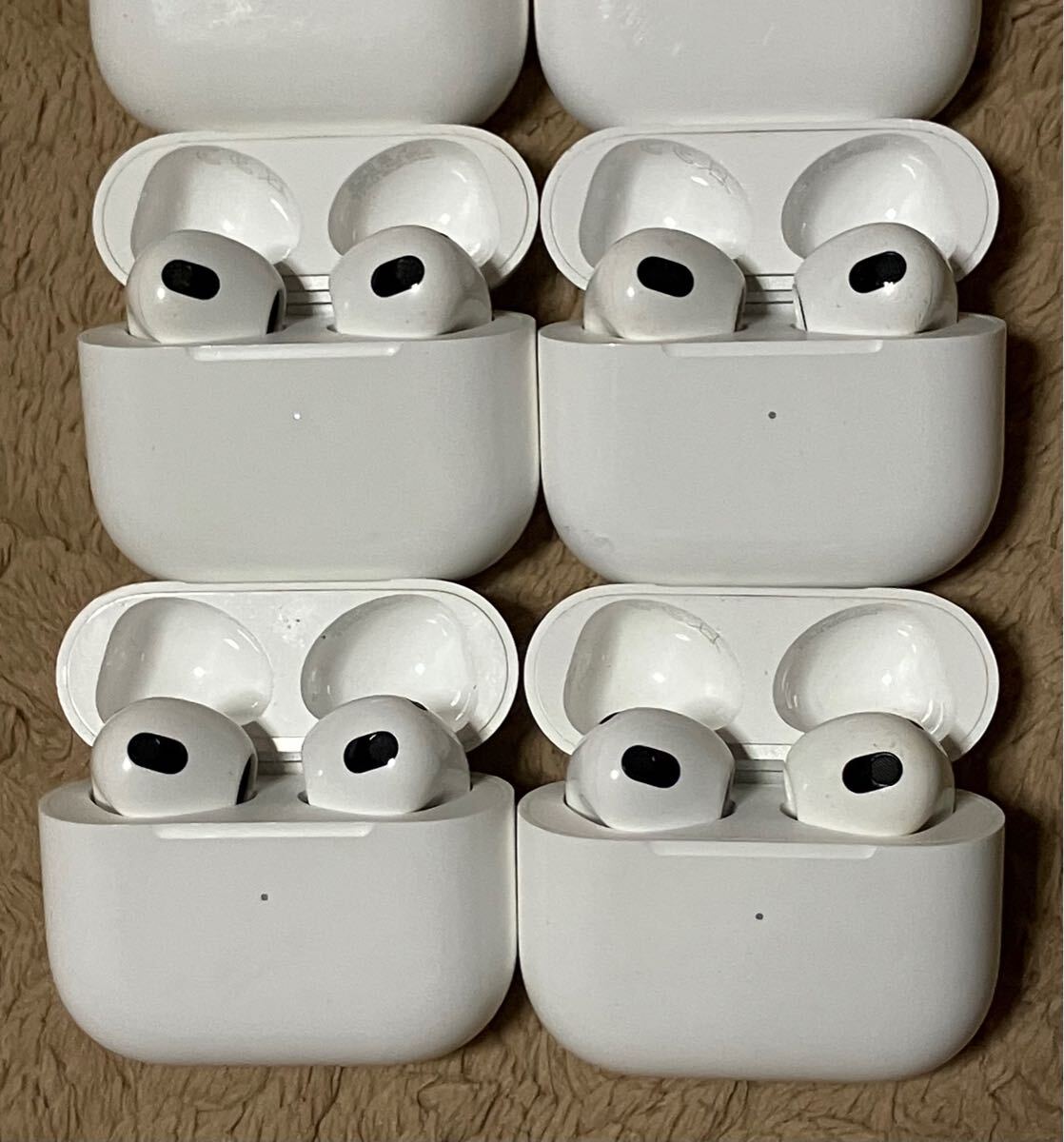1円〜 air pods3 10個セット　中古ジャンク品　A2564/A2565/A2566/A2897 Find My表示あり_3