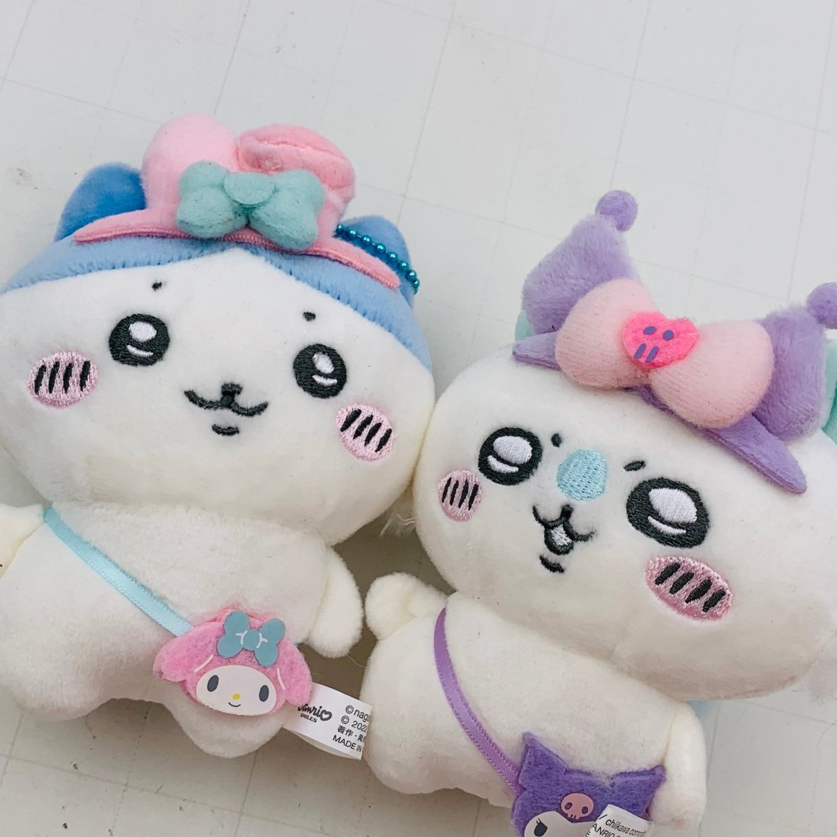 ハチワレ モモンガ マイメロ クロミセット 中古品 ちいかわ サンリオ モモンガ クロミ ハチワレ マイメロディ
