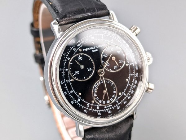FREDERIQUE CONSTANT フレデリック コンスタント GENEVE クロノグラフ