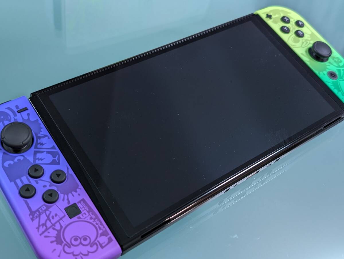 開封品・ほぼ未使用】Nintendo Switch 有機ELモデル スプラトゥーン3