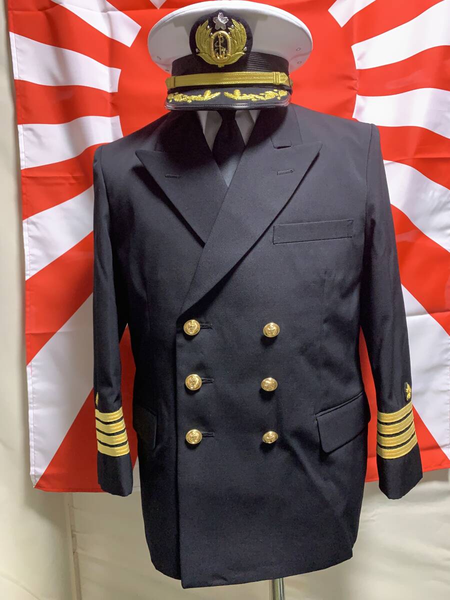 未使用】海上自衛隊 一等海佐 大佐 常装第一種冬服 上衣 AB5 Mサイズ