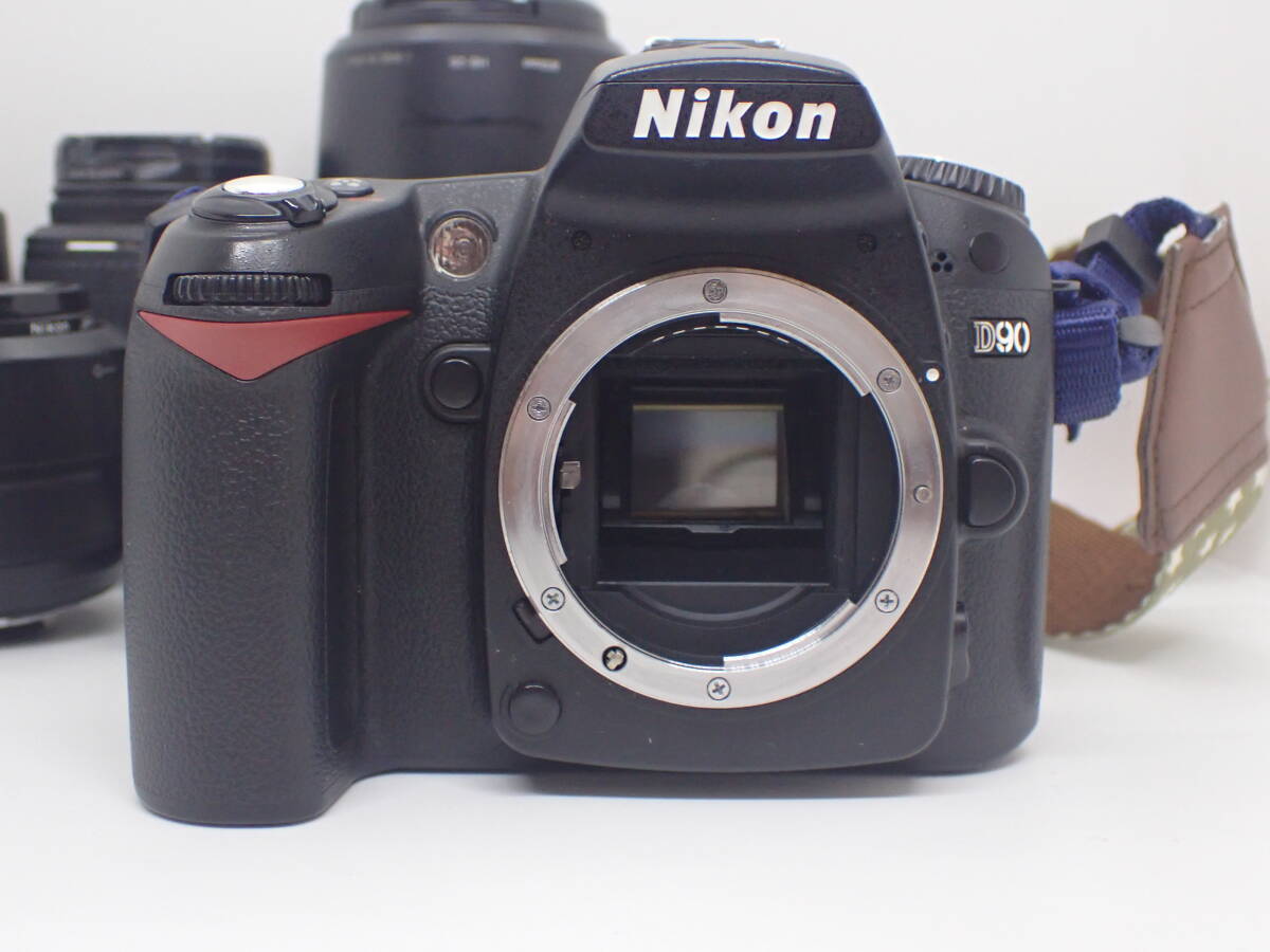 1円~ Nikon デジタル一眼レフカメラ D90 ボディ & レンズ5個 セット_2