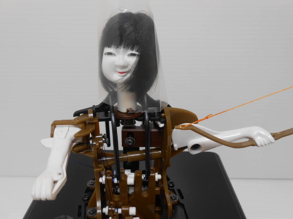 西∞R1 学研 大人の科学 からくり人形【弓曳童子】※欠品の有無不明
