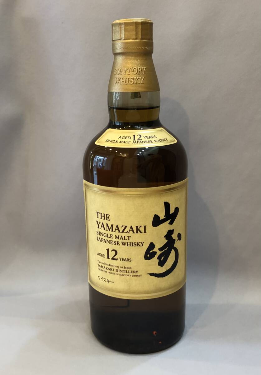 SUNTORY サントリー シングルモルト ジャパニーズ ウイスキー 山崎 12年 700ml_1