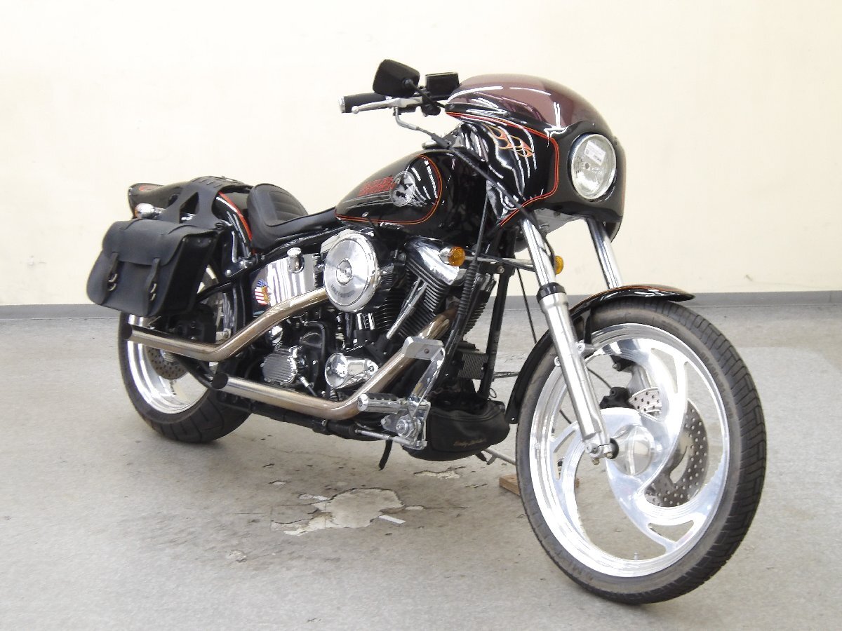 セール，限定セール Harley-Davidson ソフテイル カスタム FXSTC1340 動画有 ローン可 土曜日現車確認可 要予約 エボエンジン BKL 車体 ハーレー(ソフテイル)｜売買されたオークション情報、yahooの商品情報をアーカイブ ソフテイル