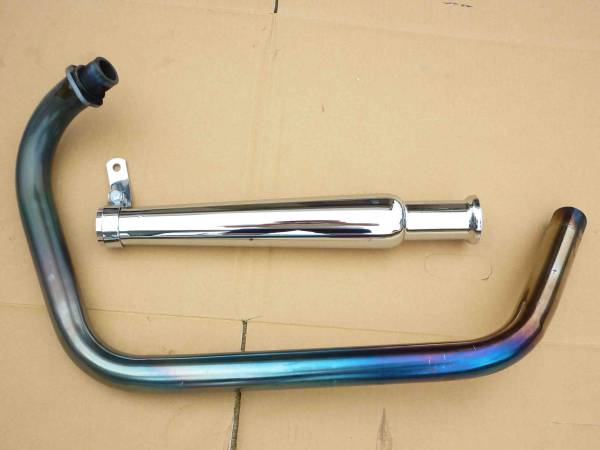エストレア エストレヤ 250 TR カチ上げ トランペット(マフラー