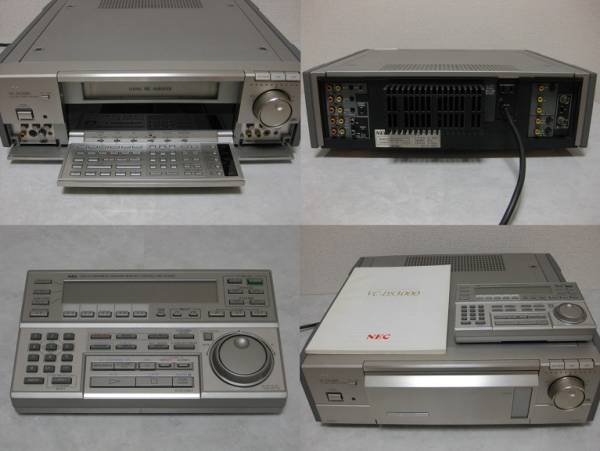 NEC S-VHSビデオデッキ【VC-DS3000】 ジャンク(S-VHSビデオデッキ