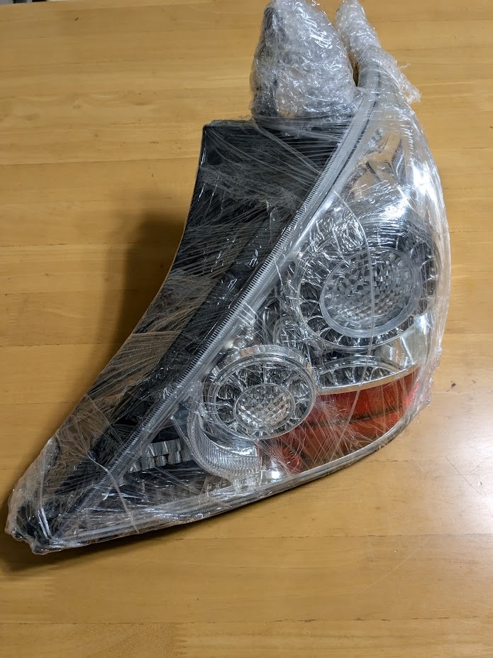 日産ティーダ前期用　クリアテール・LEDテール　左右セット_4