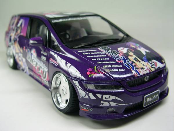 アオシマ 1 24 痛車 夢喰いメリー オデッセイ 完成品 完成品 売買されたオークション情報 Yahooの商品情報をアーカイブ公開 オークファン Aucfan Com