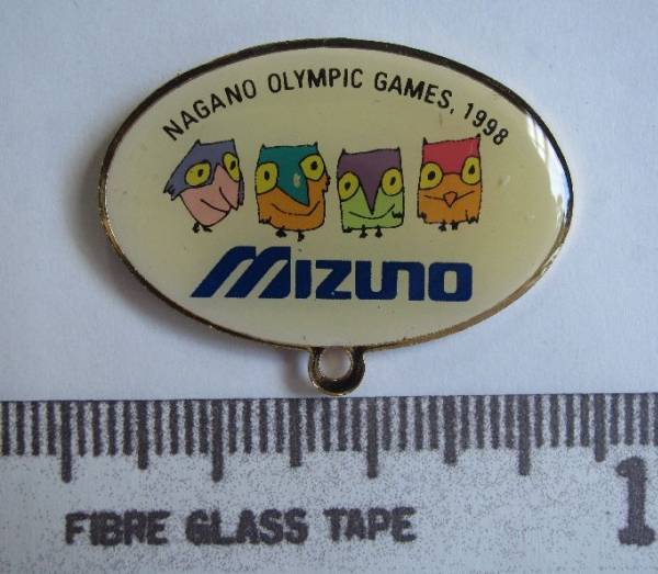 ○1998　長野オリンピック　ミズノ　ピンバッジ　_1