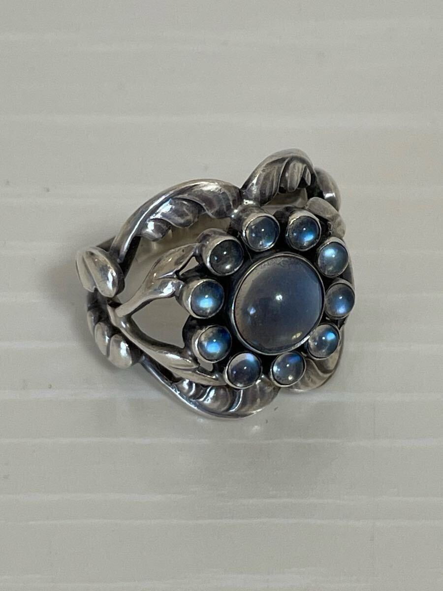 GEORG JENSEN ジョージジェンセン 10 ムーンライトブロッサム 指輪