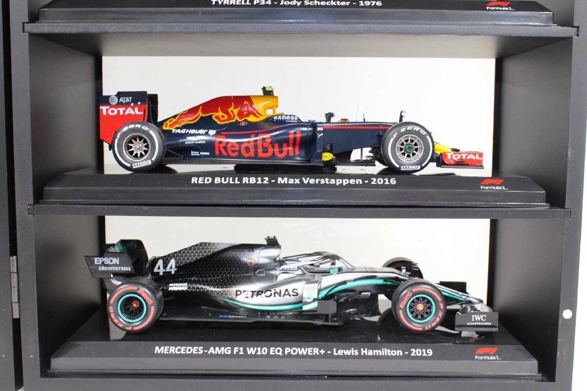 デアゴスティーニ 〇 ビッグスケールF１コレクション 1/24スケール [フェラーリ][マクラーレン]など 10台＋専用ボックス セット 〇 #340_6