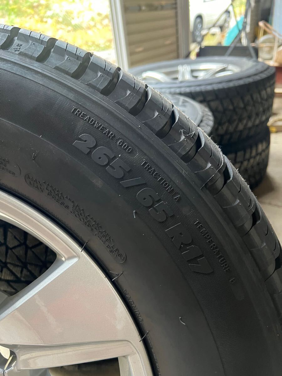 ランドクルーザープラド 純正新車タイヤ 265/65R17 ミシュランタイヤ