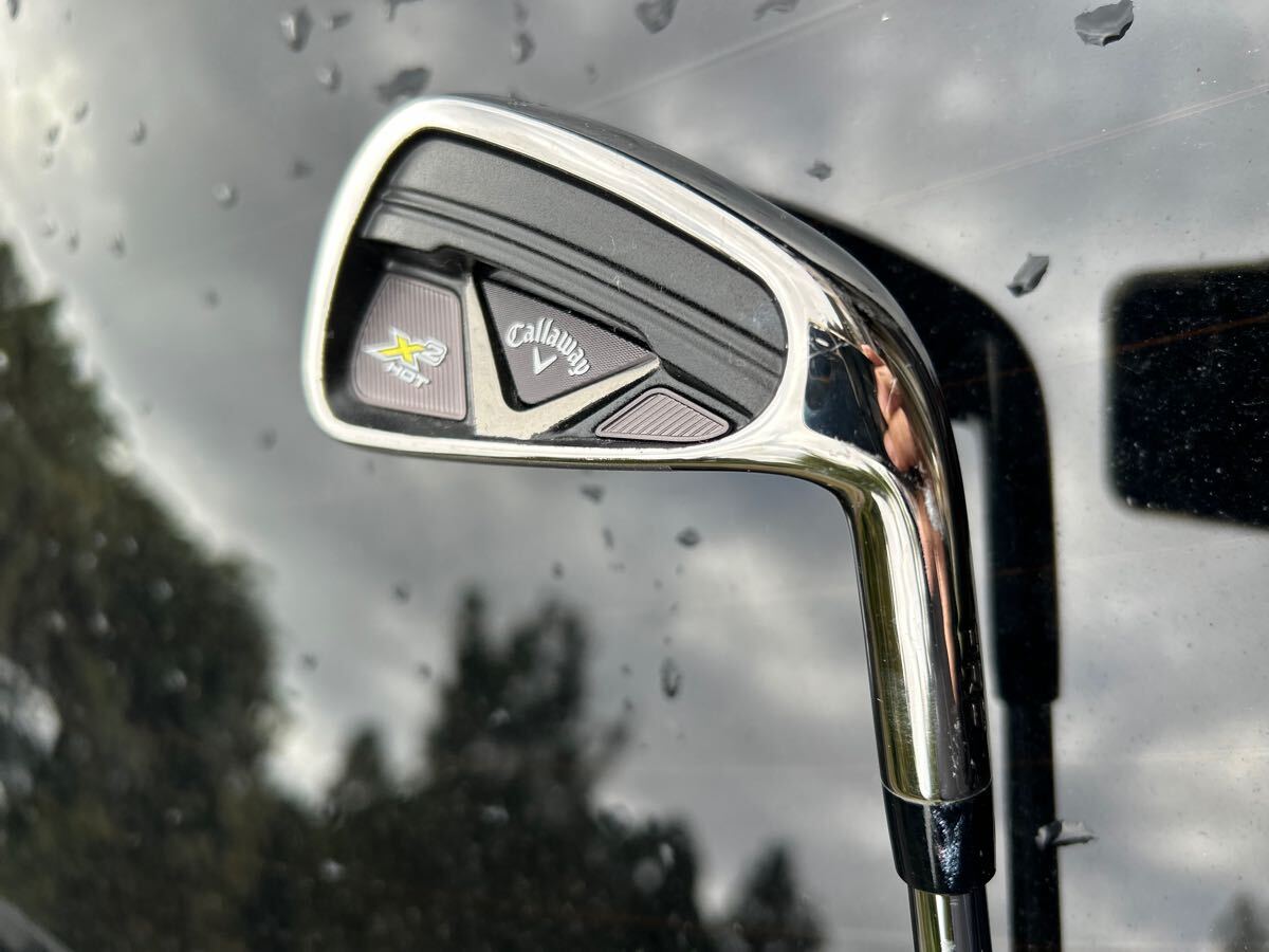中古 美品 キャロウェイ Callaway X2 HOT PRO アイアン エックス2 ホット プロ #7 7番 単品 メンフィス10 Memphis10 M10DB_1
