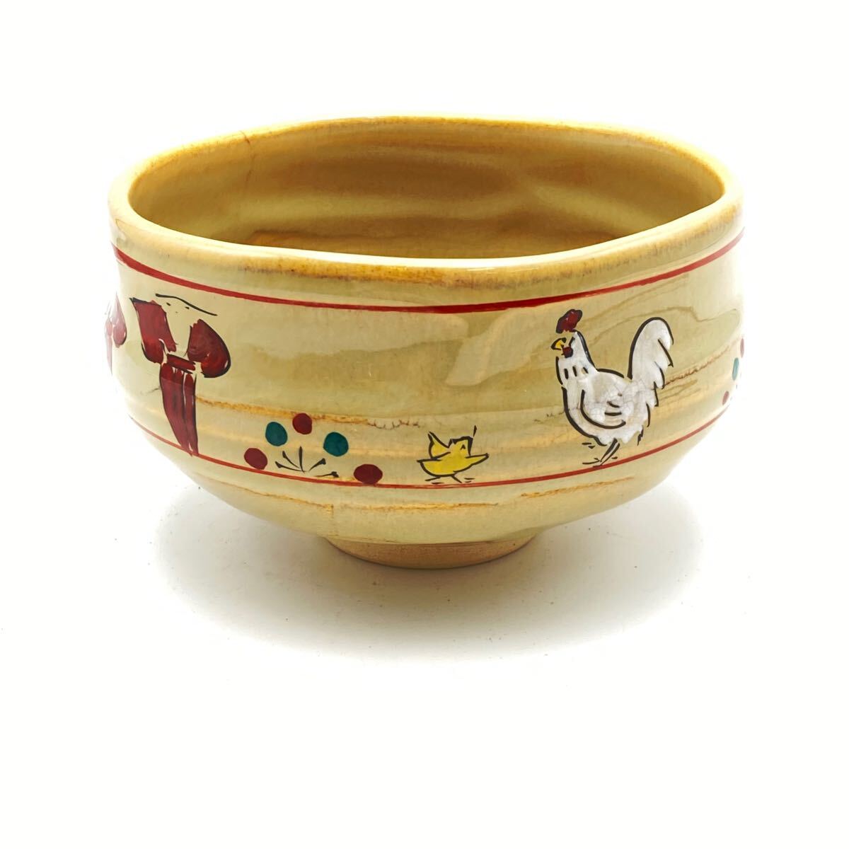 m1024601-58 大塩昭山 赤膚焼 奈良絵 茶器 急須煎茶道具 茶道 茶道具