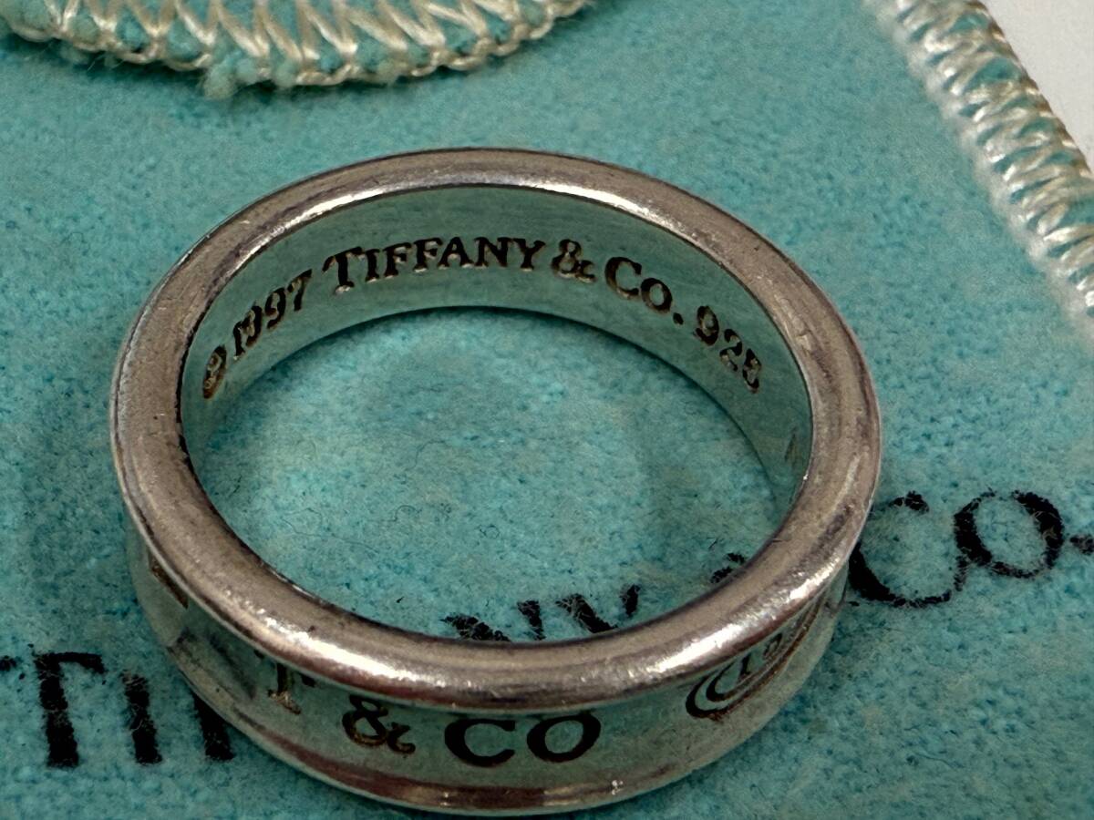 Tiffany&Co. ティファニー ナロー リング SV925 シルバー 1837 指輪