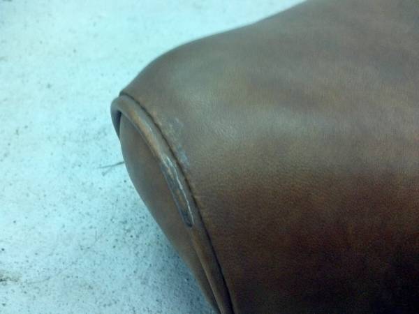 リトルカブAA01 純正シート　茶色破れなし。_3