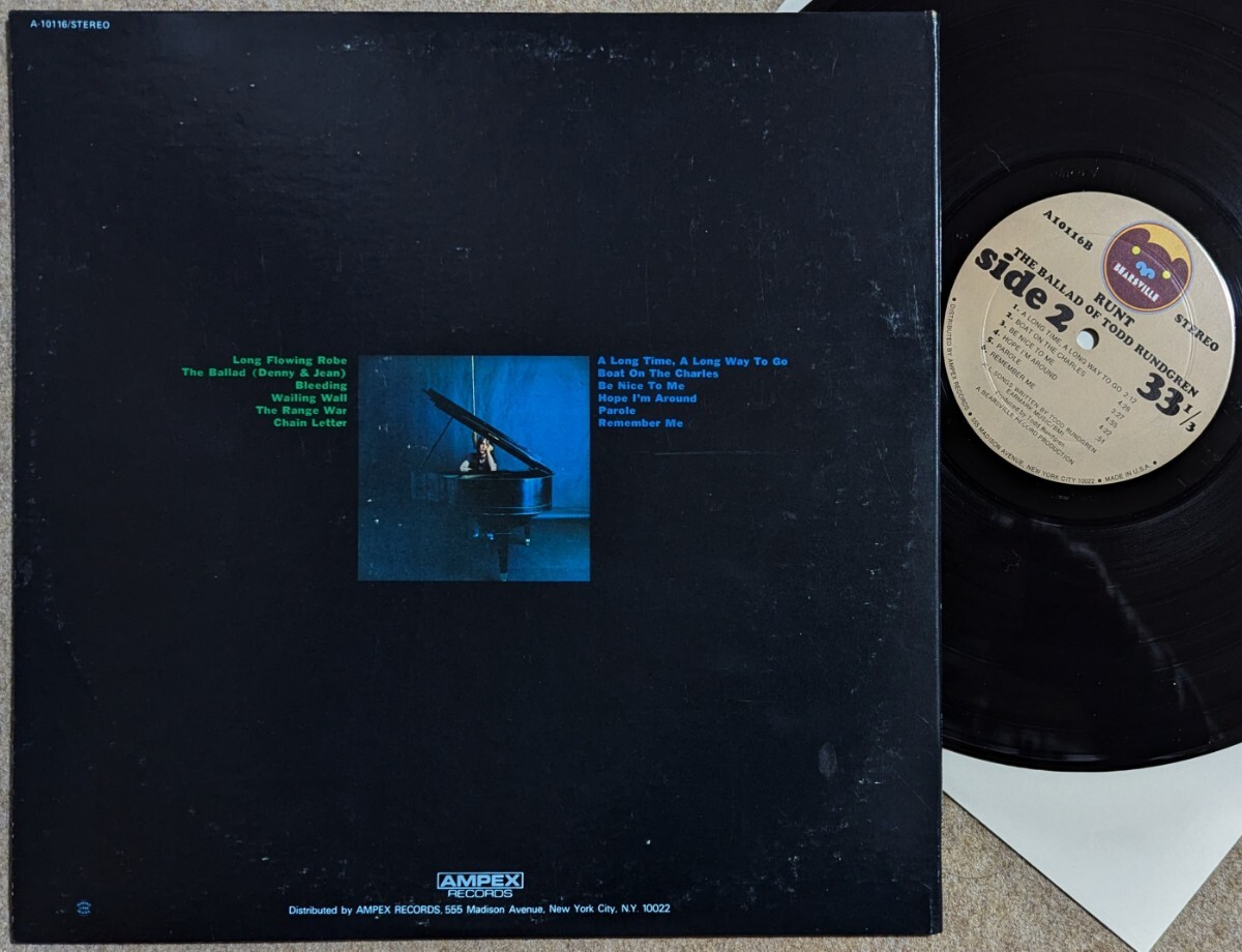 Todd Rundgren−Runt.The Ballad Of☆米Orig.盤/Nazw/Utopia/SSW(T