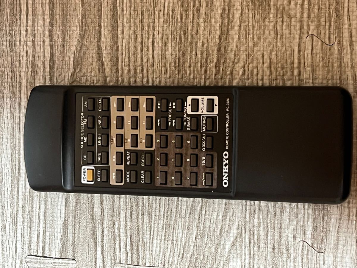 ONKYO オンキョー ミニコンポ CD SD USB NFR-7 D-NFR7 リモコン 通電、CDのみ音出し確認済み_5