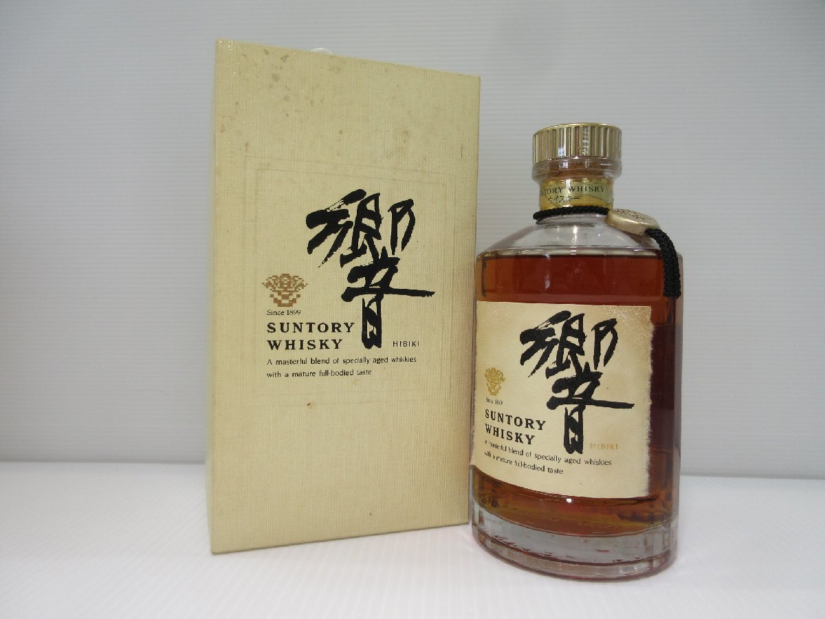 サントリー ウイスキー 響 裏ゴールドラベル 金キャップ SUNTORY