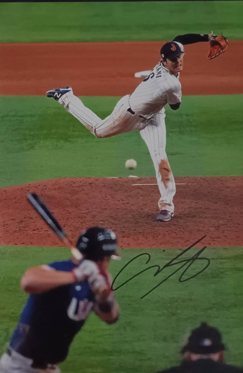 ○大谷翔平 直筆サインフォト/写真 エンゼルス メジャーリーガー