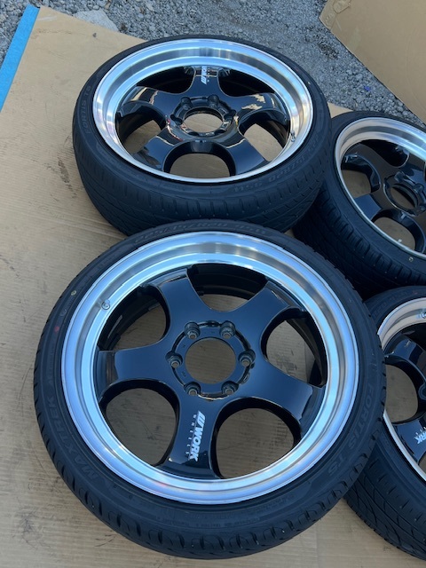 ホイール付タイヤ4本セット (WORK ディープリム 20インチ トヨタ 