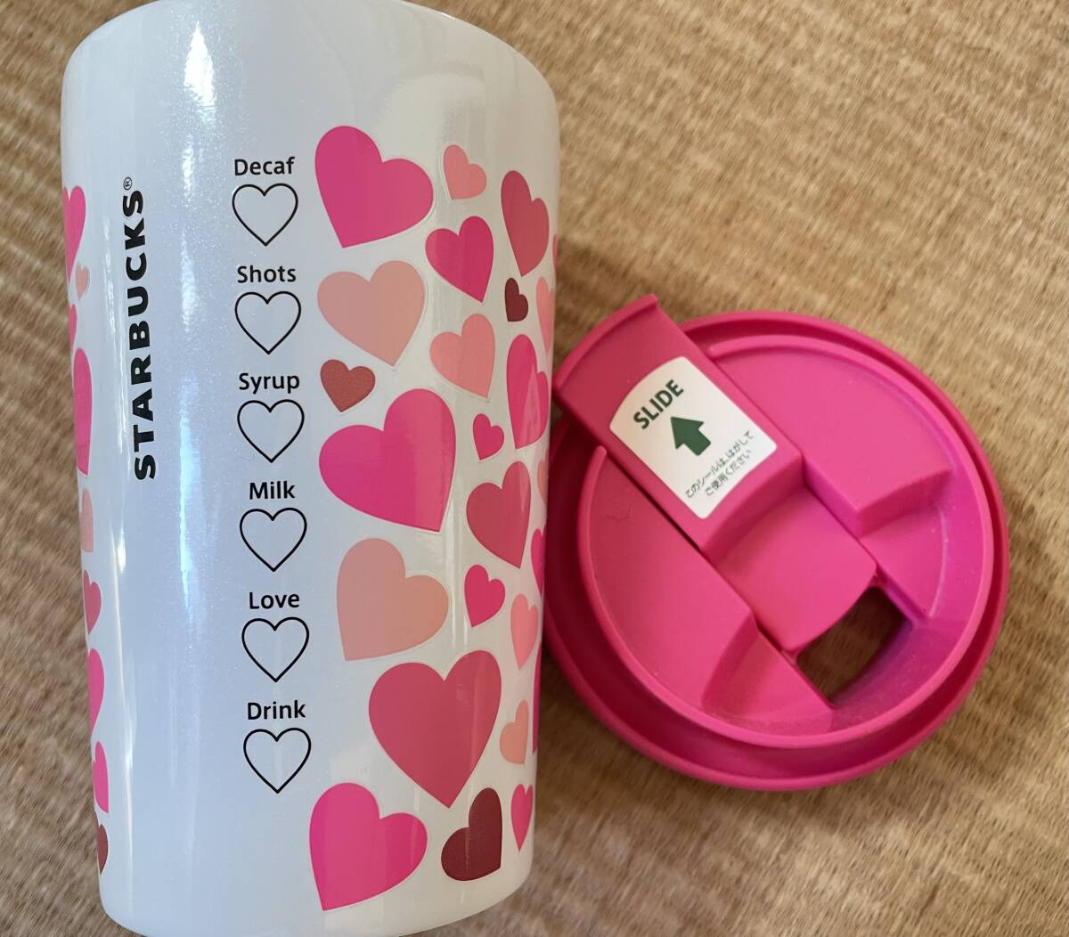 スターバックス - バレンタイン2026 Starbucks ステンレスTOGOボトル 