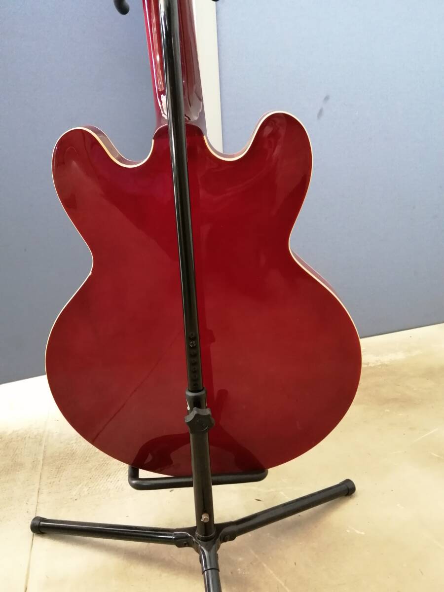 Epiphone Riviera エピフォン・リビエラ 韓国製 赤 ソフトケースつき