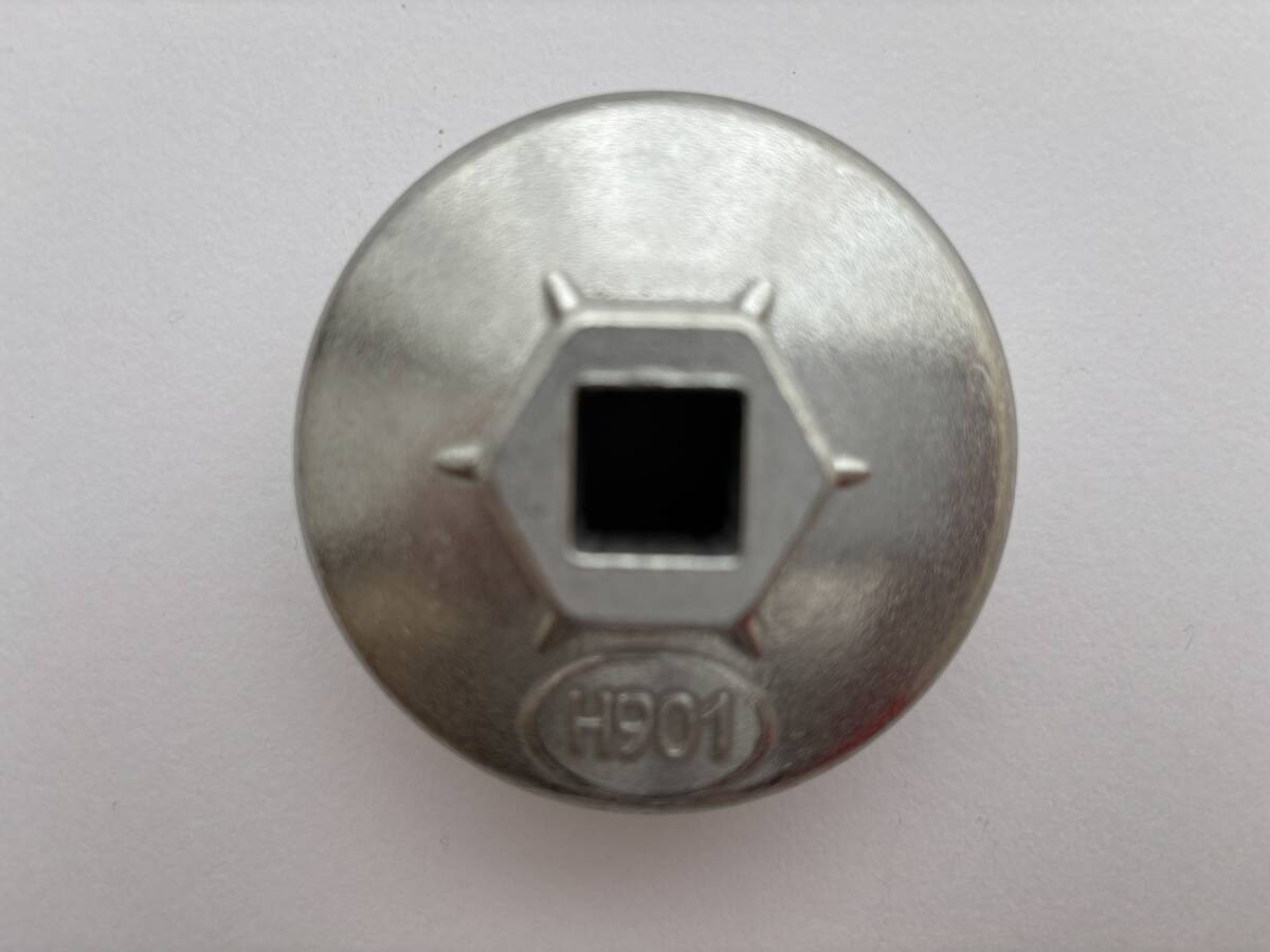 オイルフィルターレンチ カップ型 64mm 65mm レンチ 14角 12.7sq 六角 車 レンチ差込角 12.7mm カー 用品 工具 オイル エレメント 交換_2