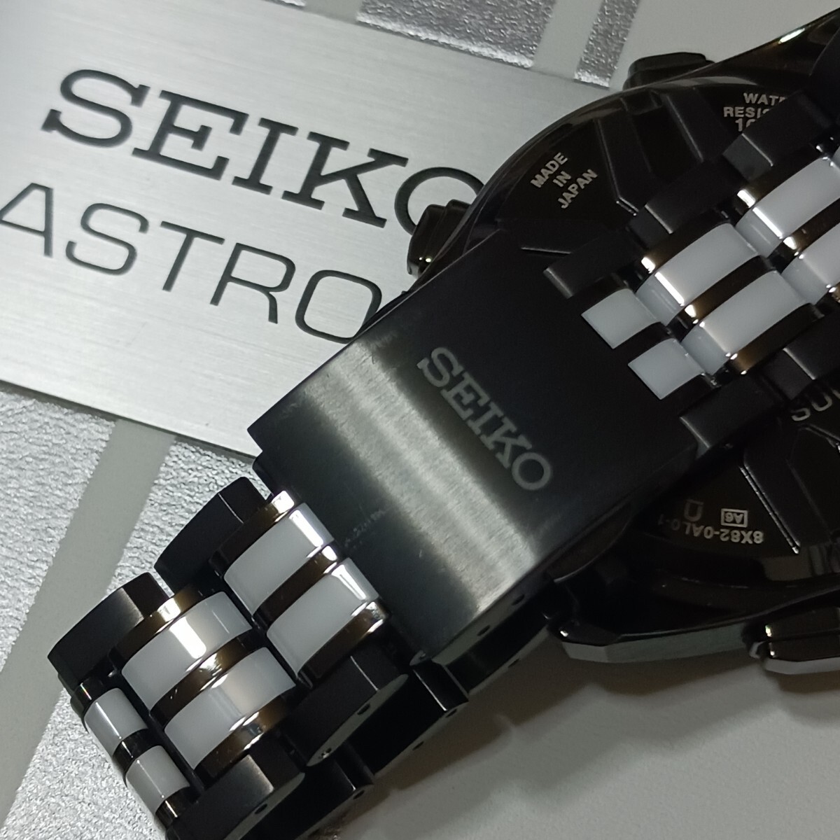 セイコー アストロン ジウジアーロデザイン GPS電波ソーラー 8X82-0AL0-1 SBXB037 セラミックス×チタン_4