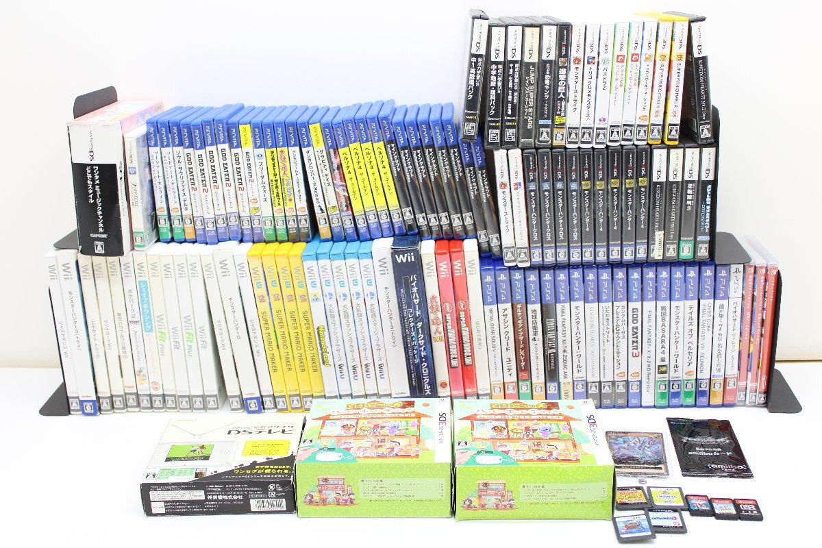 21JY○ゲームソフト PSVITA PS4 PS5 DS Wii WiiU 3DS Switch まとめ