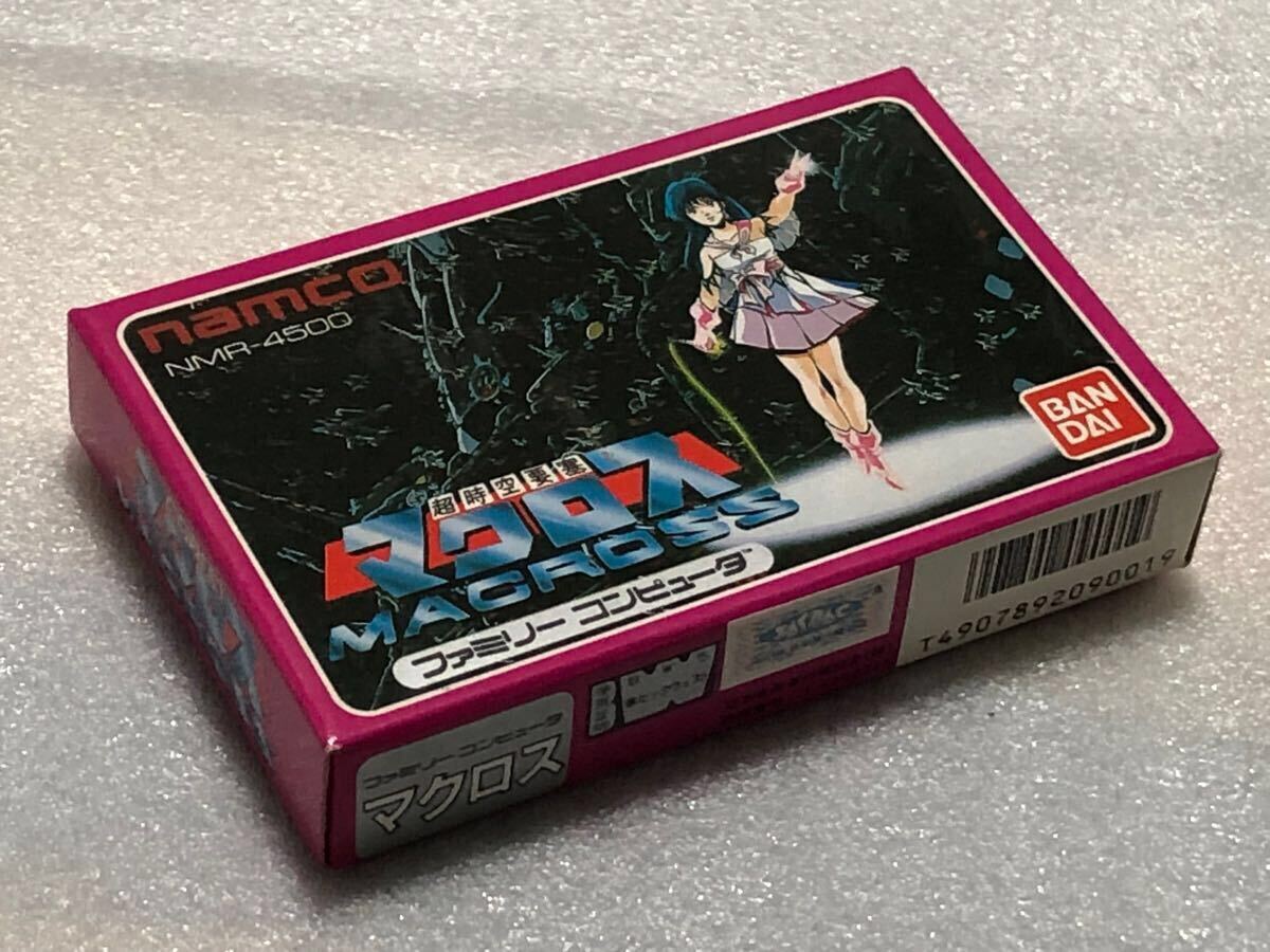 未開封未使用 超時空要塞マクロス ファミコンソフト FC バンダイナムコ