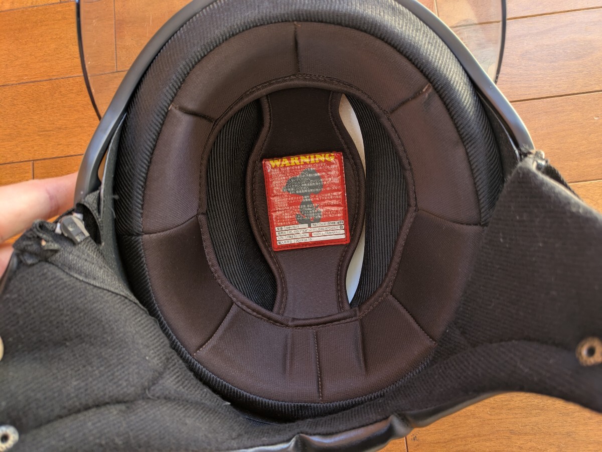 スヌーピー半ヘルメット：中古比較的綺麗と思います。125ccサイズ：フリーサイズです。_5