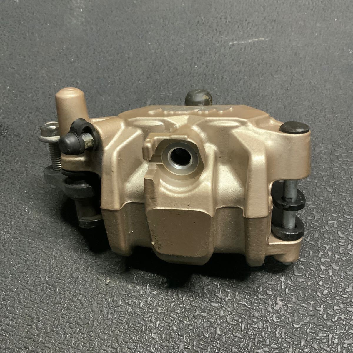 ニッシン2POTブレーキキャリパー ゴールド キタコ NSR50 mini NSR80