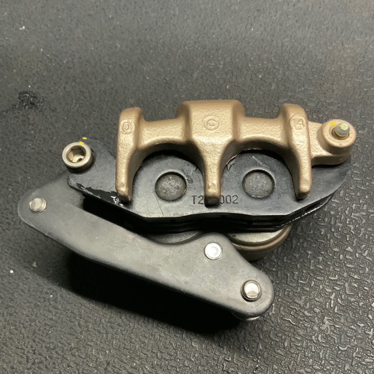 ニッシン2POTブレーキキャリパー ゴールド キタコ NSR50 mini NSR80
