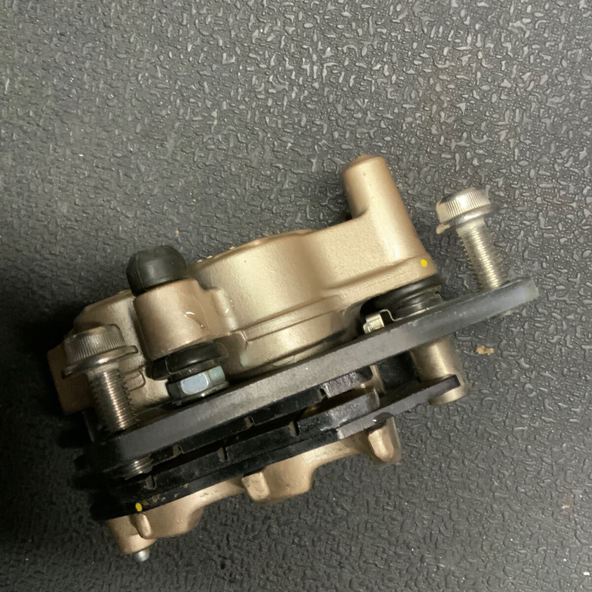 ニッシン2POTブレーキキャリパー ゴールド キタコ NSR50 mini NSR80