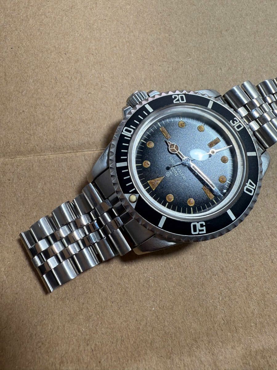 TUDOR ビンテージ 小薔薇サブマリーナ インナーサークル有り 7016/0_1