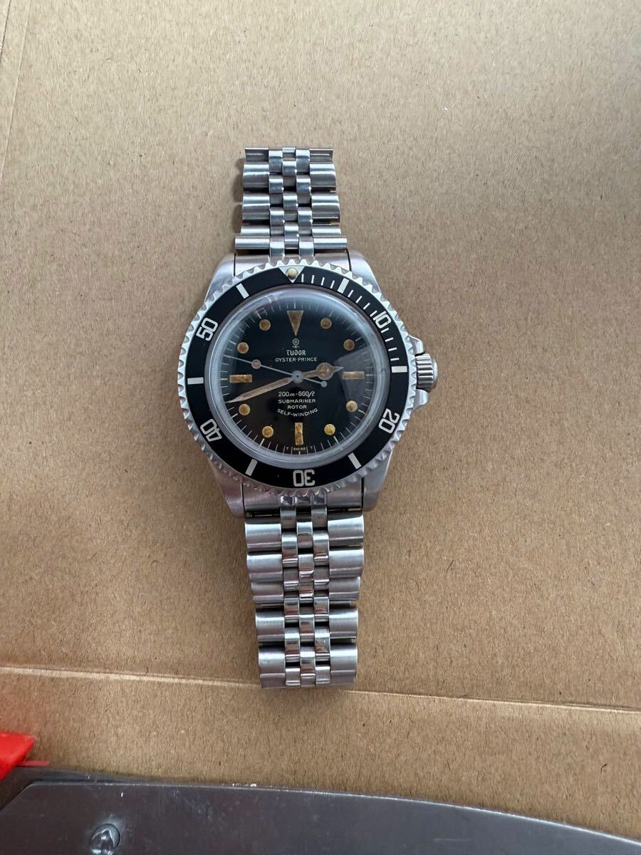 TUDOR ビンテージ 小薔薇サブマリーナ インナーサークル有り 7016/0_7