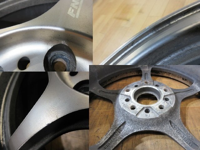 軽量! 5次元 5ZIGEN FN01R-C ブロンズ ホイール 2本 5H-114.3 16インチ 7J+42 EK9 シビック タイプR インテグラ CR-Z スイフトスポーツ 他