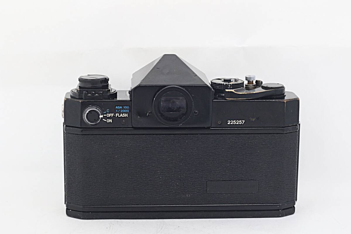 動作品】CANON F-1 フィルム一眼レフ MF フラッグシップ シャッター〇