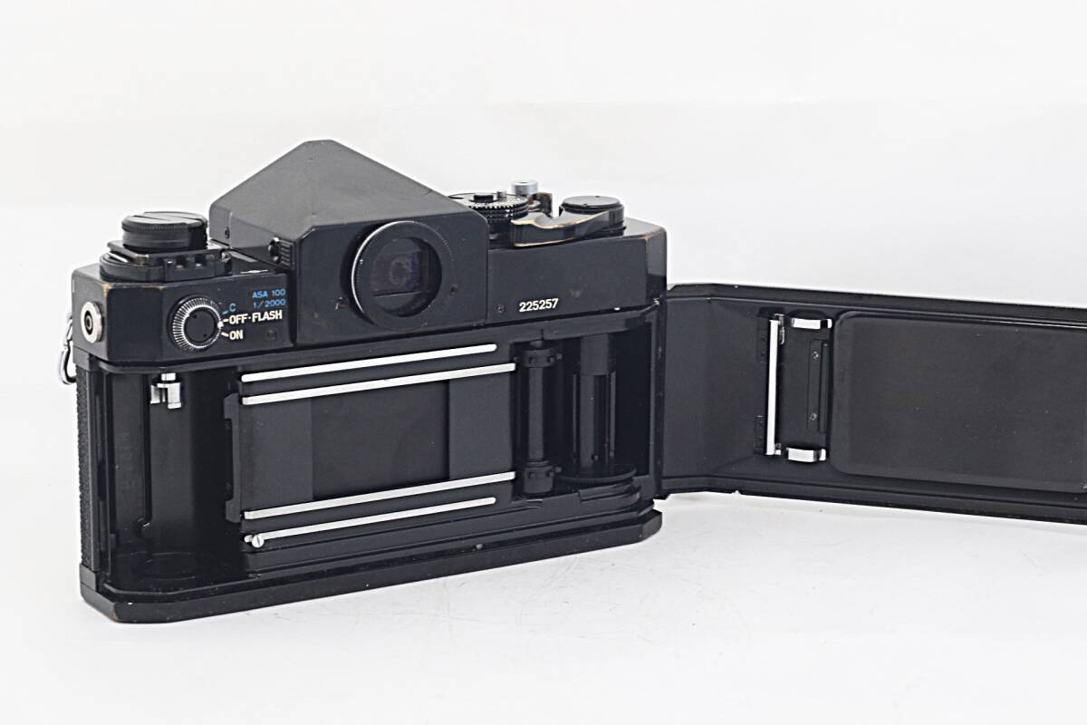 動作品】CANON F-1 フィルム一眼レフ MF フラッグシップ シャッター〇