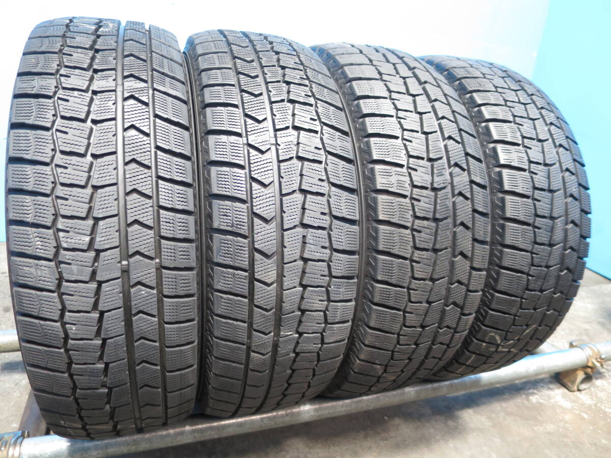 22年製バリ山 215/65R16 98Q ◆ダンロップ WINTER MAXX WM02◆ 4本 A2250 スタッドレス 215&frasl;65R16 WINTER MAXX - WM01◇ R520
