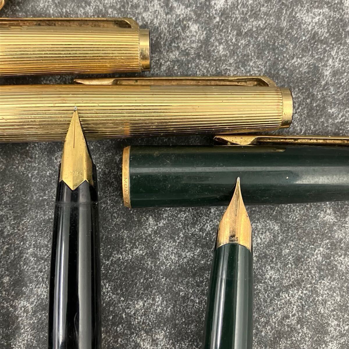 MONTBLANC モンブラン 万年筆 ボールペン インク ペン先 14K 585 有り