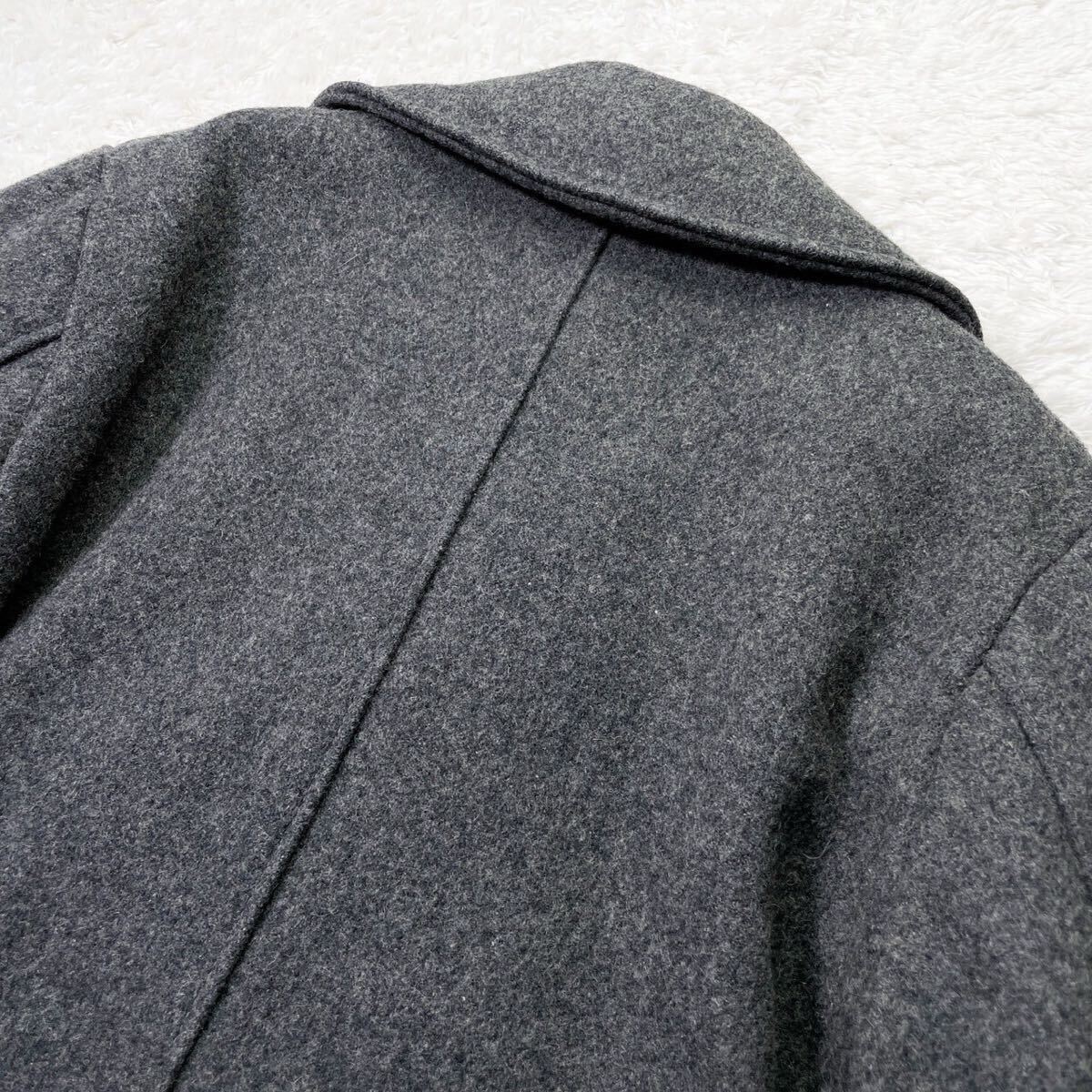 極美品 ショット Schott 中綿 キルティング裏地 ピーコート Pコート 